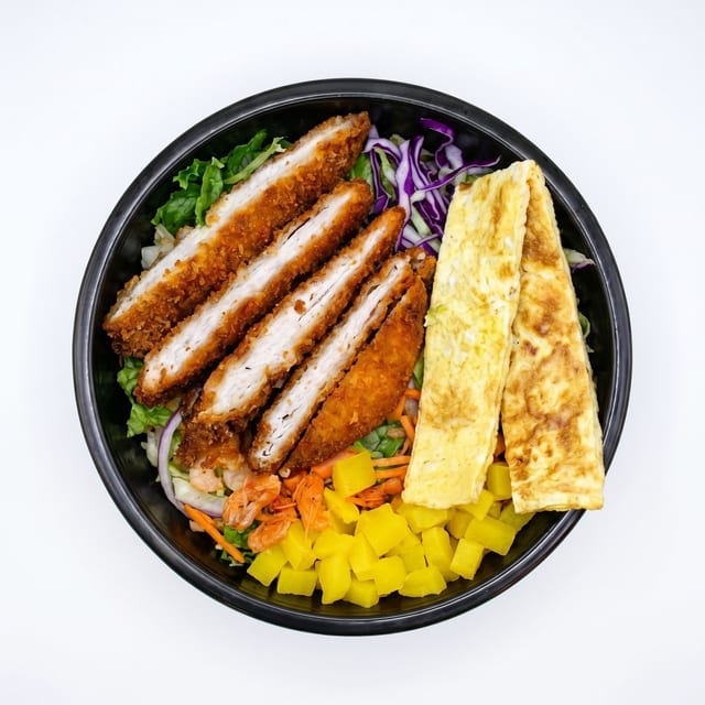 Panko Chicken Bibimbap.