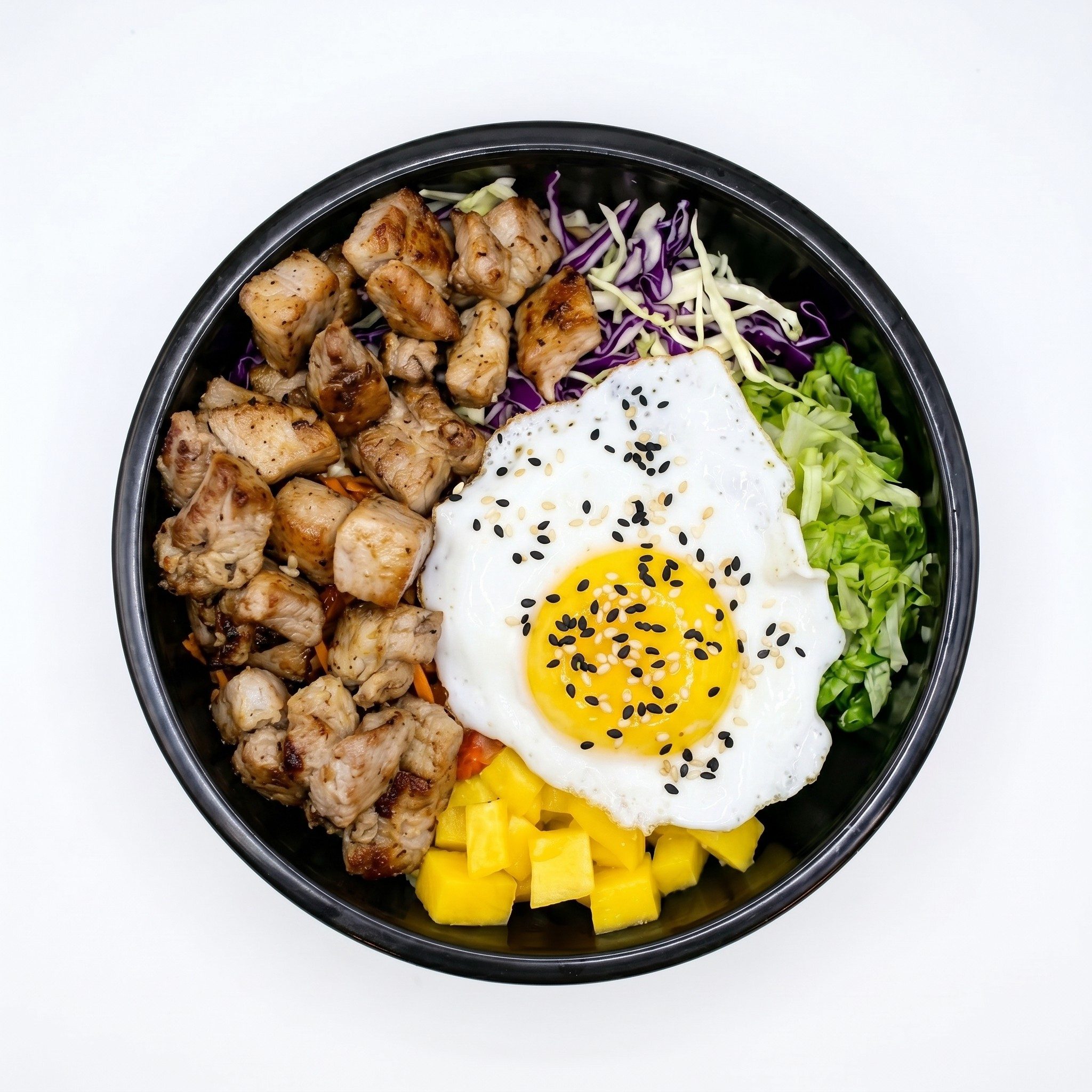 KBBQ Chicken Bibimbap (Bulgogi).