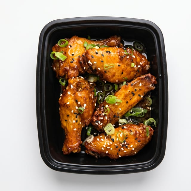 Korean Fried Chicken Wings.