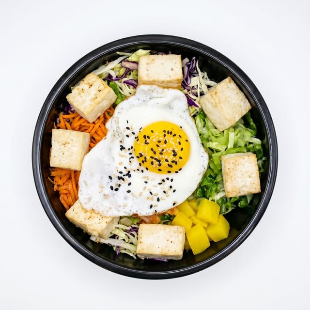 Crispy Tofu Bibimbap.