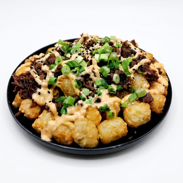 Bulgogi Beef Tator Tots.