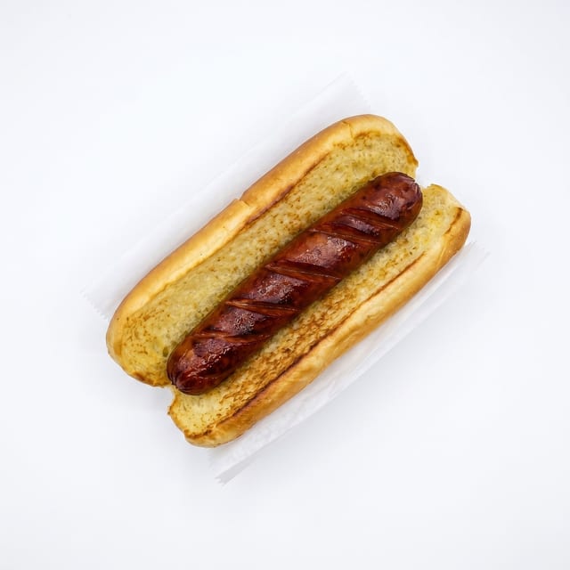 Plain Hot Dog.