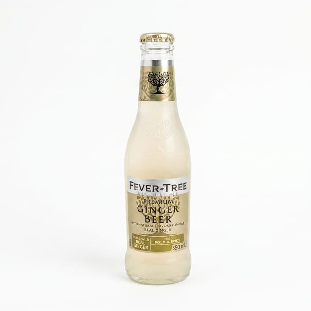 Fever Tree Ginger Beer.
